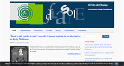 Desktop Screenshot of ilfilodieloisa.it